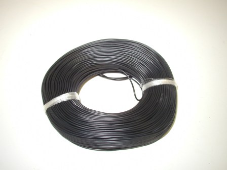 24 Ga. Stranded Hook Up Wire (Black)  $ .12 Per Ft.